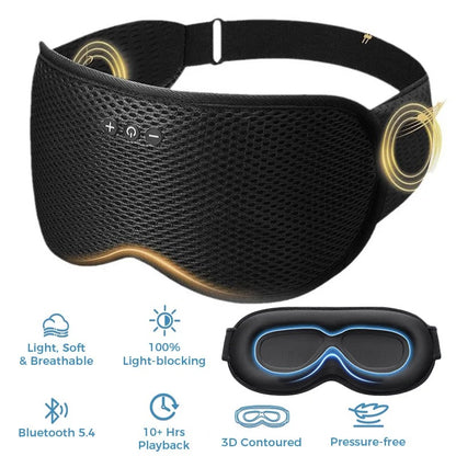 3D Eye Mask With Headphones
