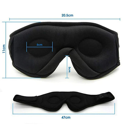 3D Eye Mask With Bluetooth Headphones.