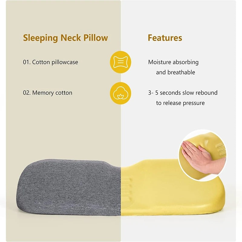 Cervical Memory Foam Contour Pillow