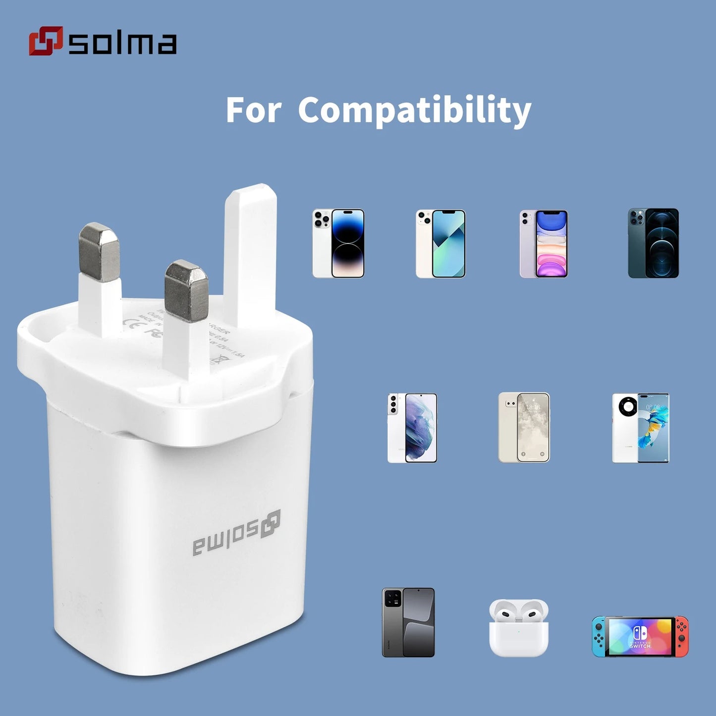 QC 3.0 USB Fast Charging Wall Charger