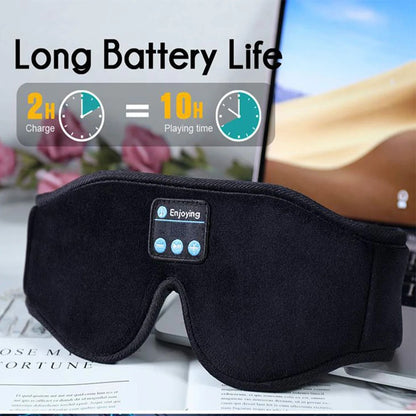 3D Eye Mask With Bluetooth Headphones.