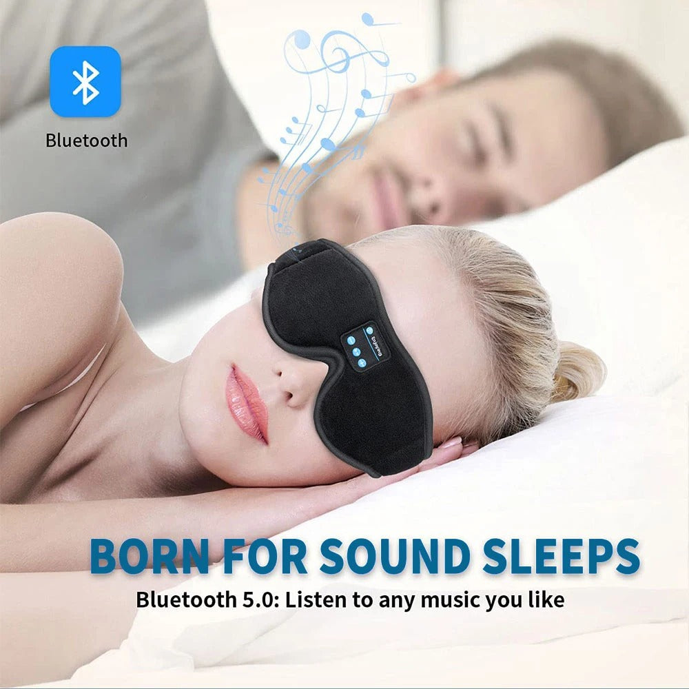 3D Eye Mask With Bluetooth Headphones.